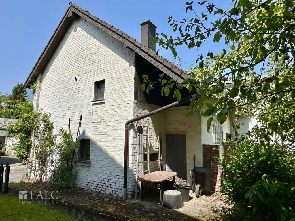 Ansicht Haus Garten seitlich