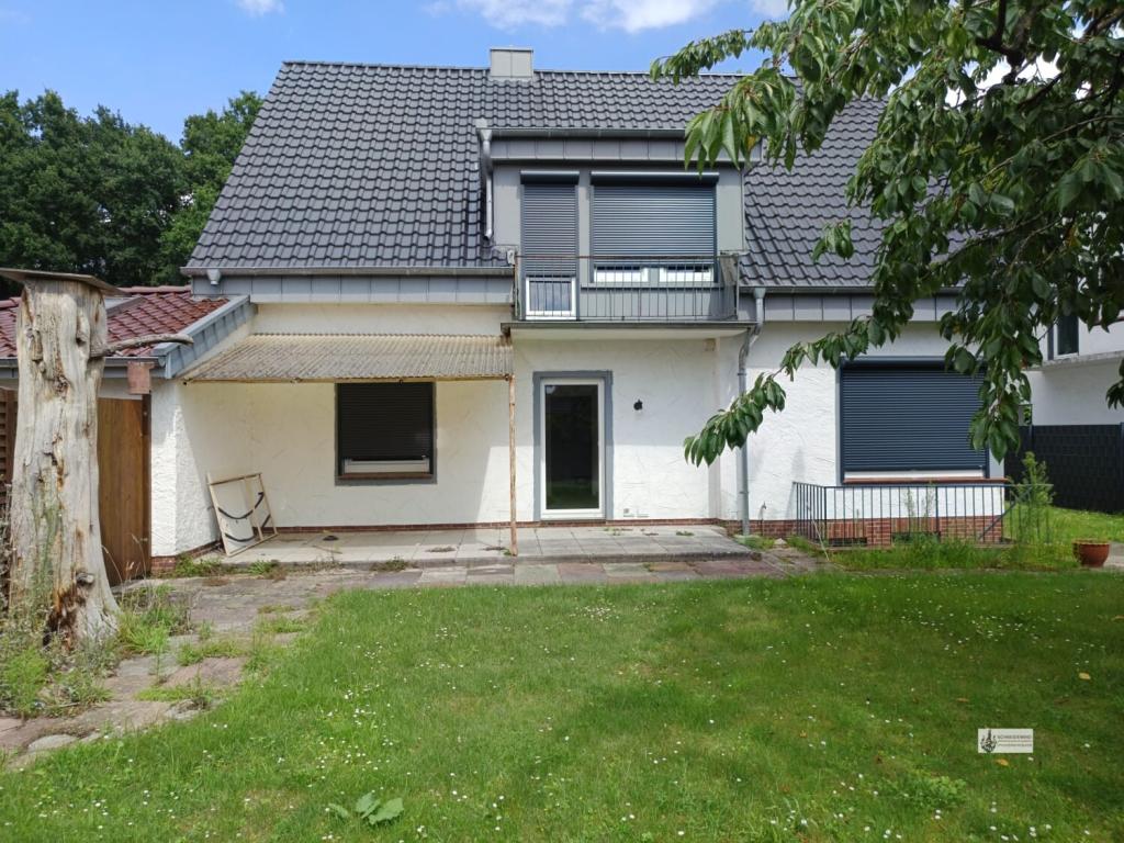 Haus von hinten