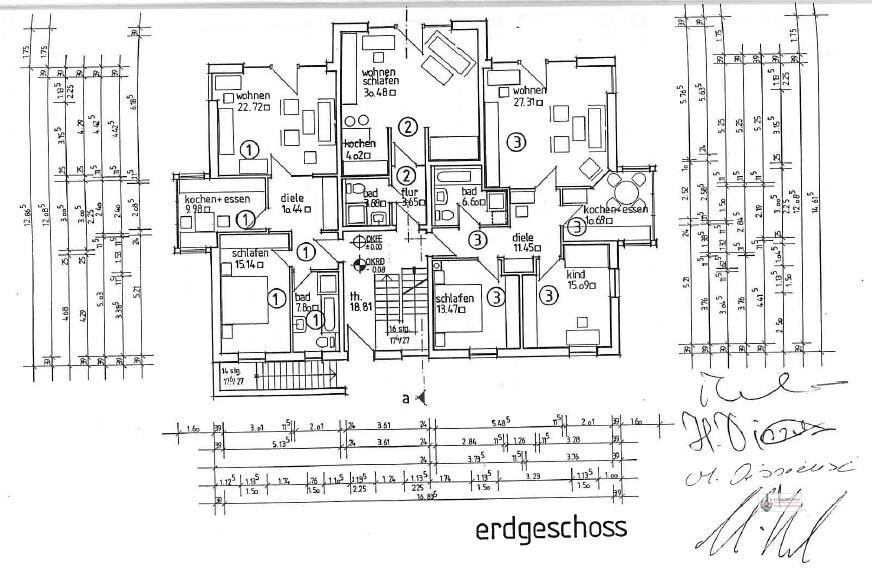 Frisch renovierte 2 Zi - Wohnung mit 67 m² Wfl. + Einbauküche mit Garage und Garten - Foto 2