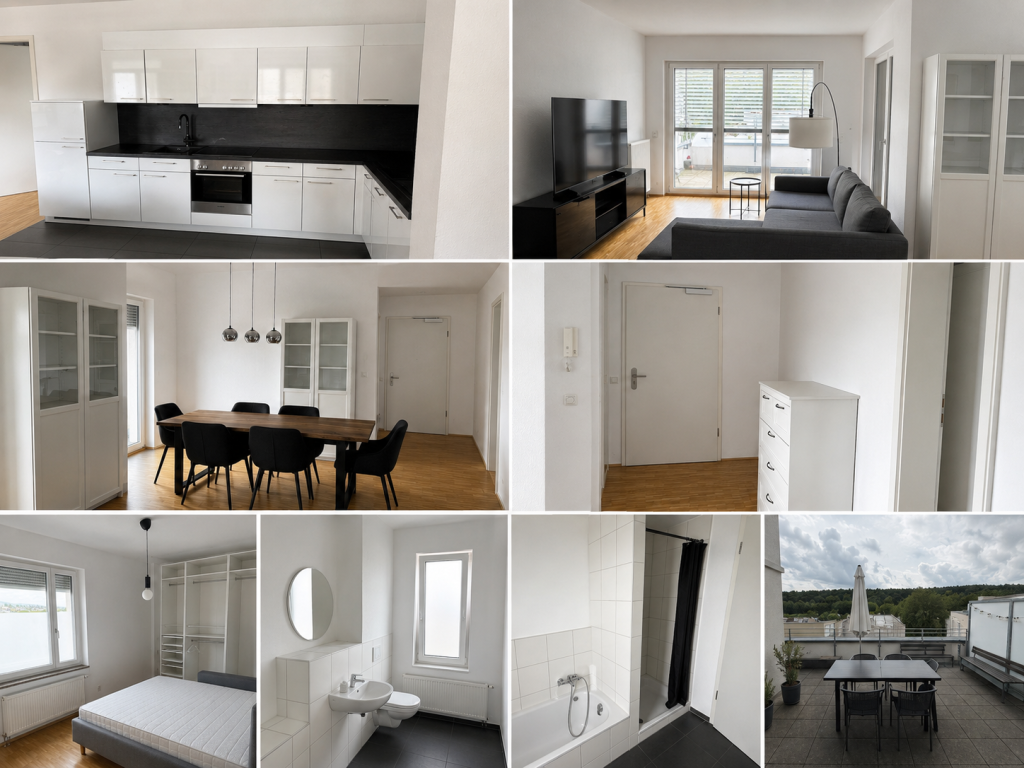 Schöne 2-Zimmer-Wohnung mit Dachterrasse in Oberursel - Foto 4