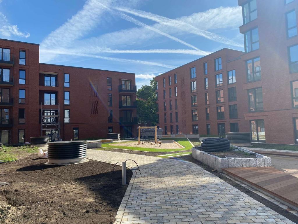 Schöne 2 Zimmer-Wohnung mit Terrasse in Hamburg-Barmbek - Foto 4
