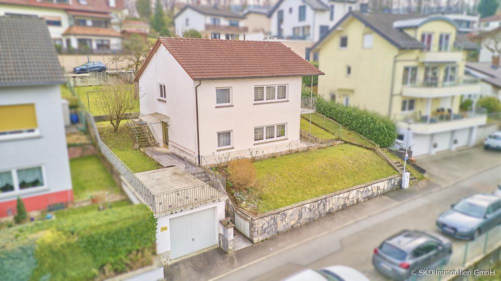 Das Haus von vorne