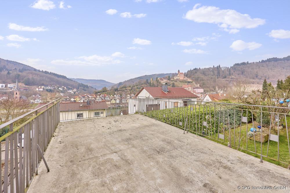 Direkter Blick auf das Schloss