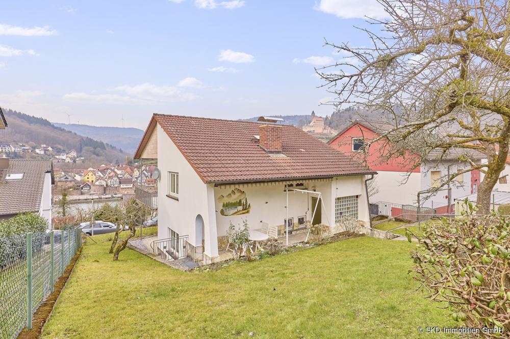 Das Haus von hinten