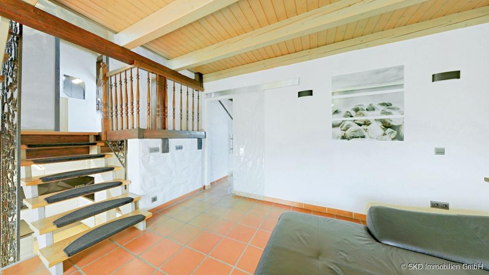 Zugang zum Schlafzimmer auf gleicher Ebene