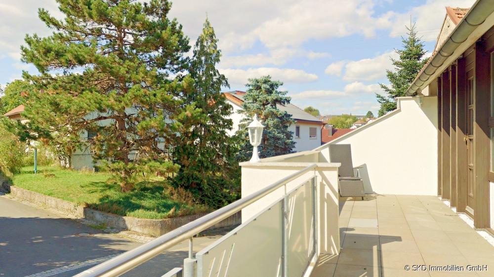 Zugang zum großen Sonnen-Balkon