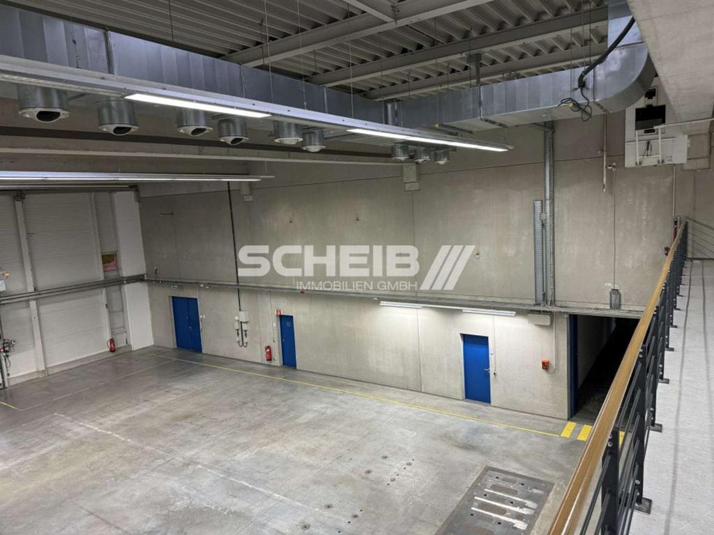 schöne Produktionshalle