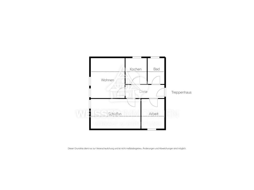 3-Zimmer-Dachgeschosswohnung mit Einbauküche und Tageslichtbad in ruhiger Lage - Foto 4