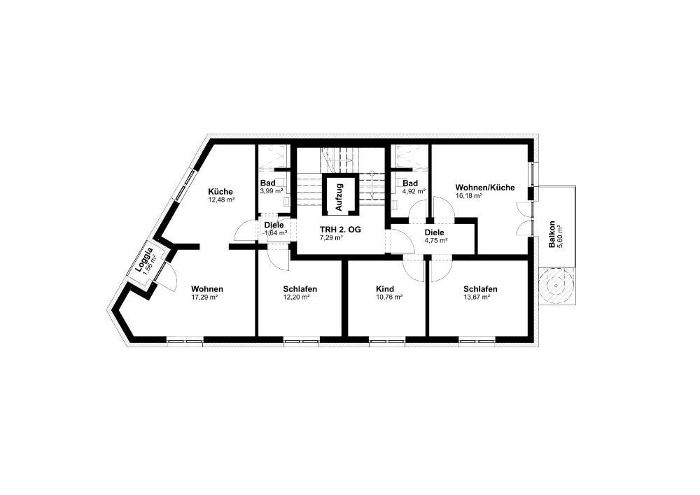 Zentral & effizient – 3-Zimmer-Wohnung mit Balkon - Foto 3