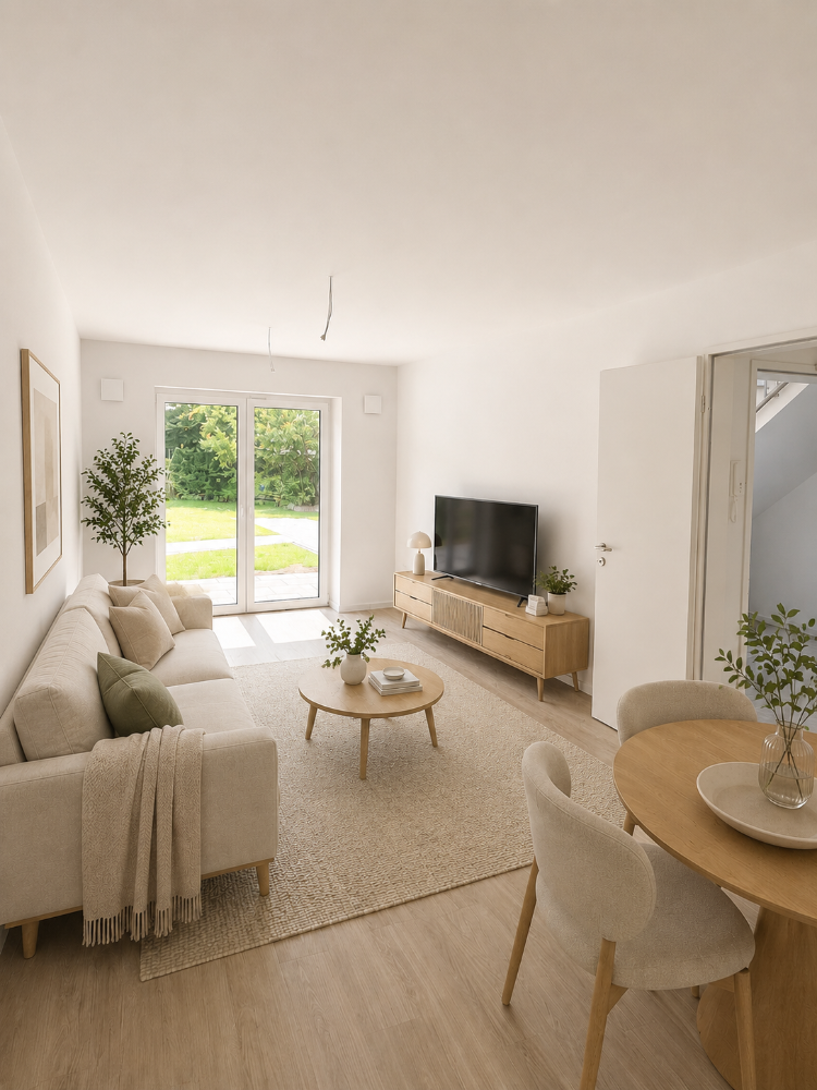 Wohlfühlen im Erdgeschoss – 2-Zimmer-Wohnung mit eigener Terrasse - Photo 2