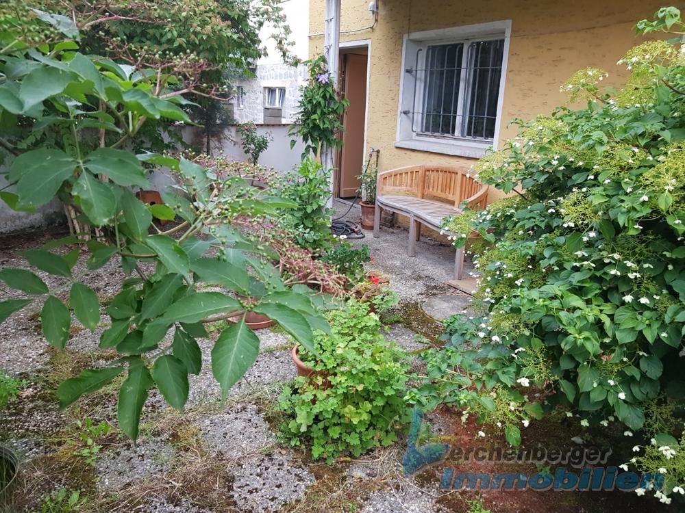Terrasse im Hinterhof