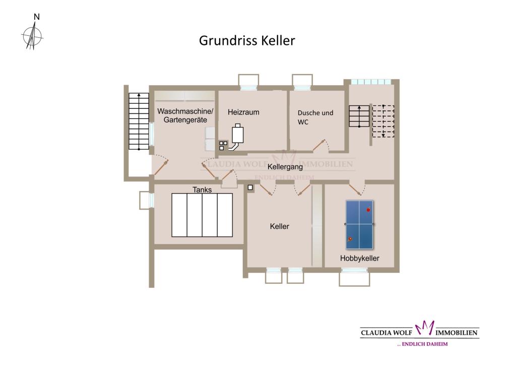 Grundriss Keller Feilitzsch
