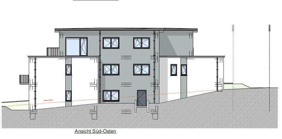 Modellplanung Außenansicht