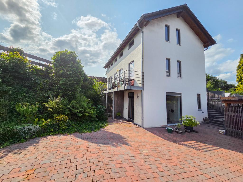 Blick aufs Haus