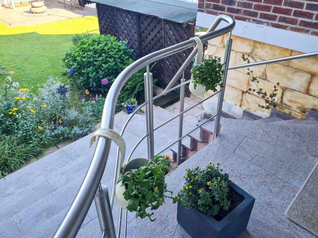 Treppe in den Garten