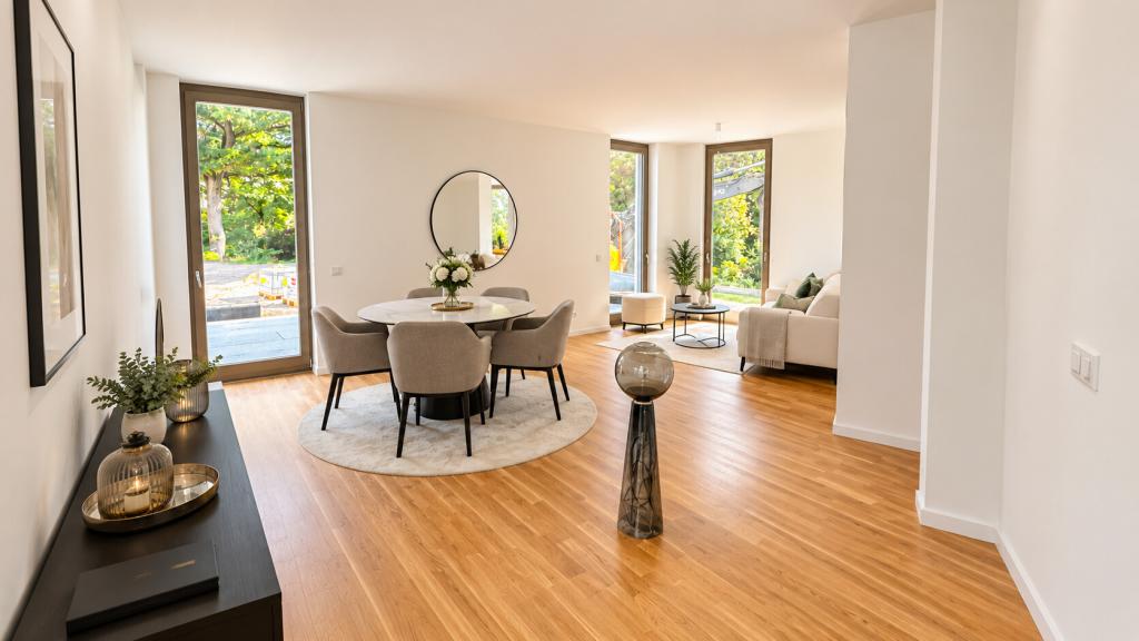 Erstbezug-Gehobenes Wohnen in den Klostergärten- Hochwertige und helle 2-Zimmerwohnung mit Terrasse! - Photo 1