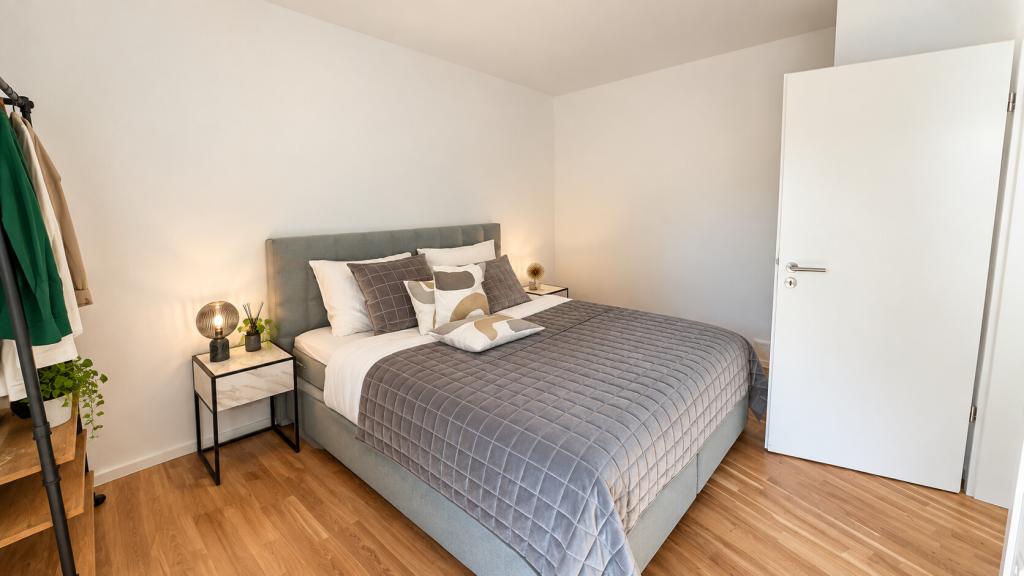 Erstbezug-Gehobenes Wohnen in den Klostergärten- Hochwertige und helle 2-Zimmerwohnung mit Terrasse! - Photo 4