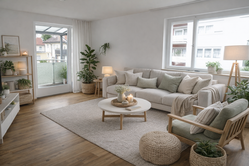 Charmante 3-Zimmer-Wohnung mit Balkon und Garage in gepflegter kleiner Wohnanlage - Photo 1