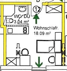 Helles, modern möbliertes Appartement in zentrumsnaher Lage Augsburgs - Foto 5