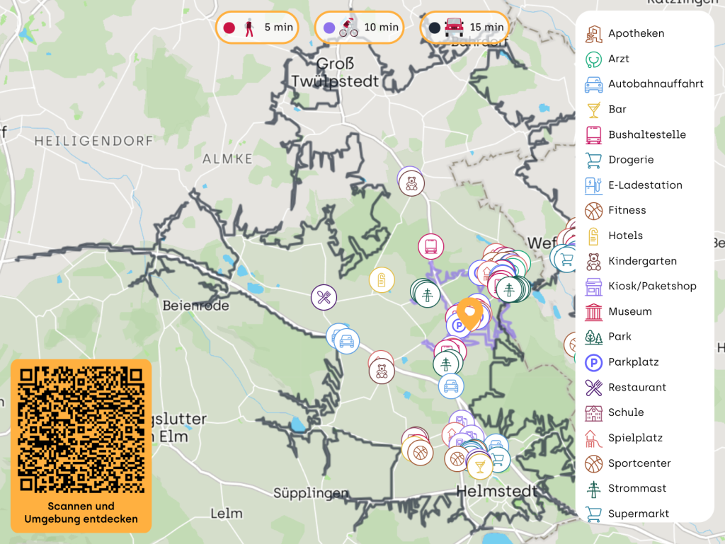 charmante Erdgeschosswohnung 3-Zimmer Balkon, Einbauküche - Photo 2
