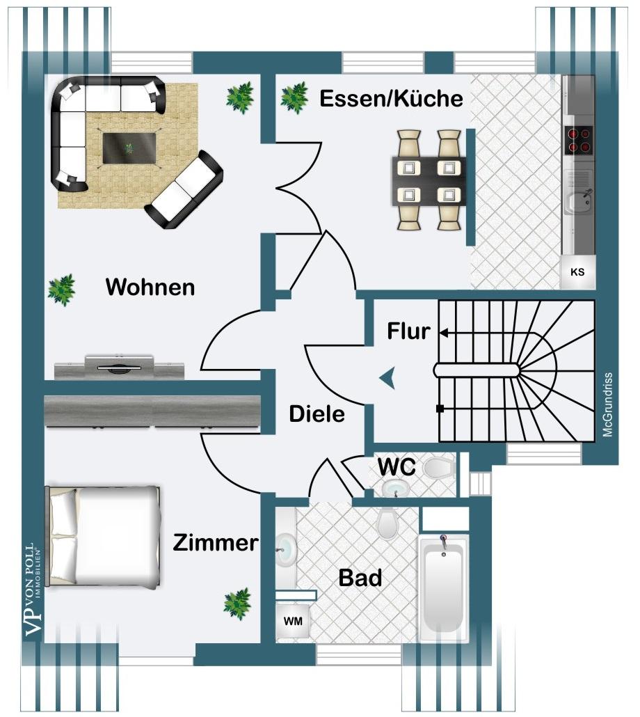 Grundriss DG