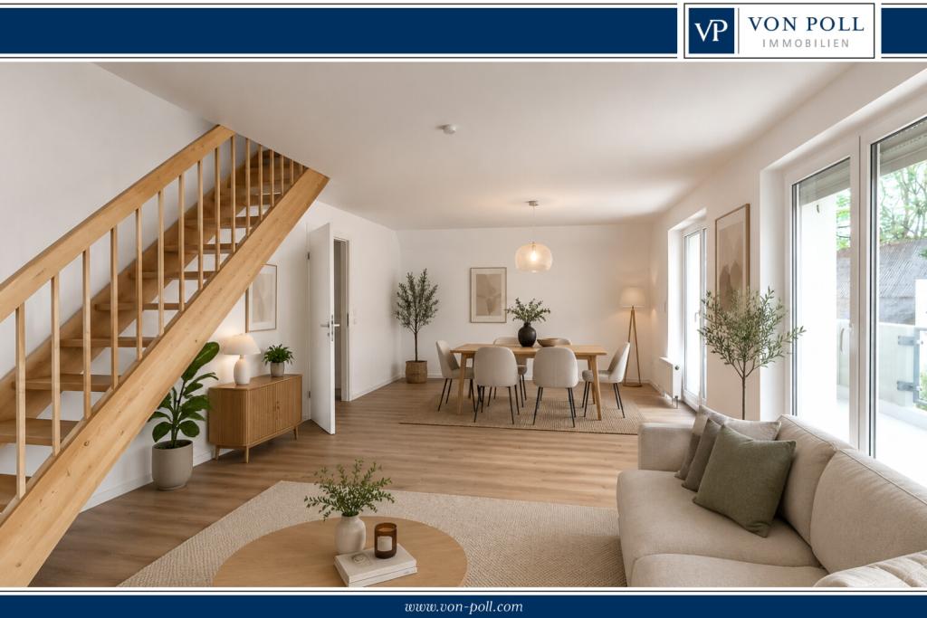 Wohnen mit Flair: Helle Maisonettewohnung mit Balkon und Stellplatz - Photo 3