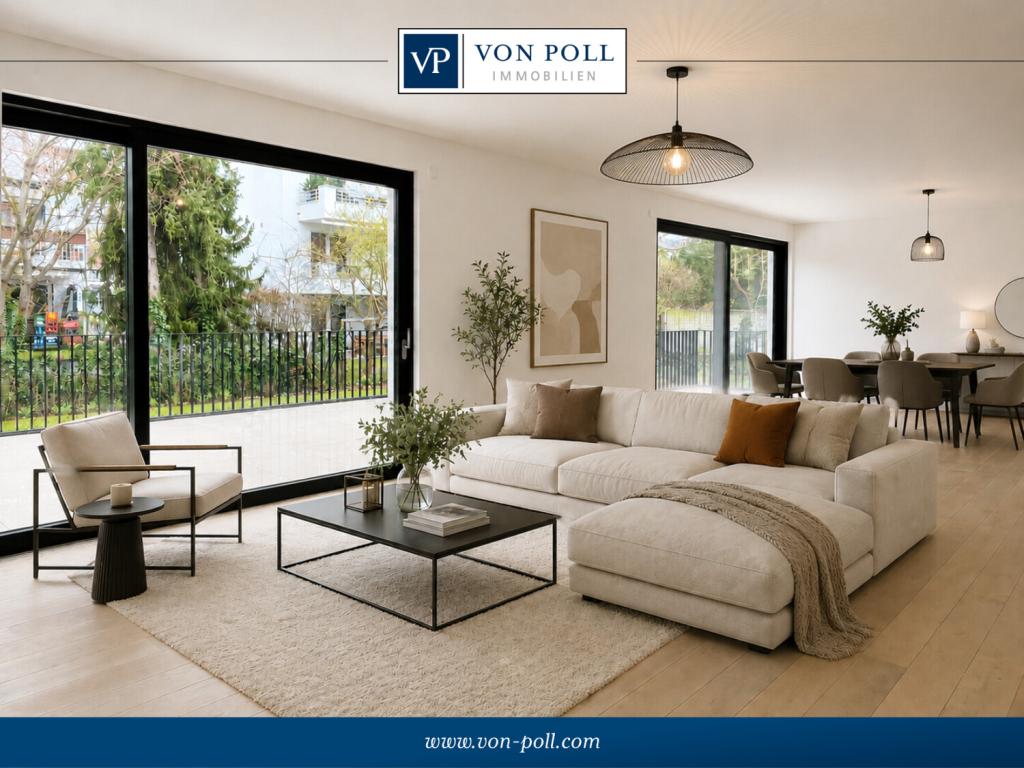 Moderne, hochwertige Vier-Zimmer-Wohnung mit alleiniger Gartennutzung - Photo 3