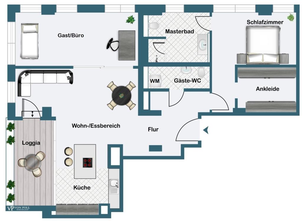 17. Obergeschoss Variante