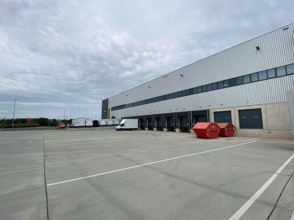 Außenansicht der Halle