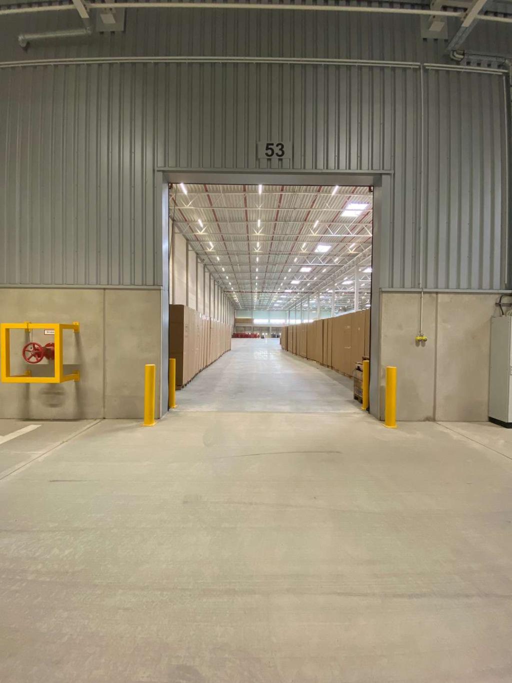 Eingangsbereich Ladetunnel