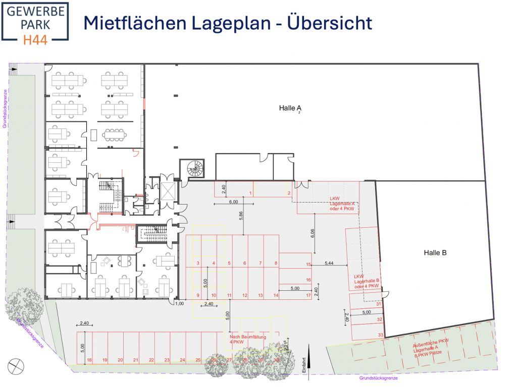 Grundriss Vogelperspektive