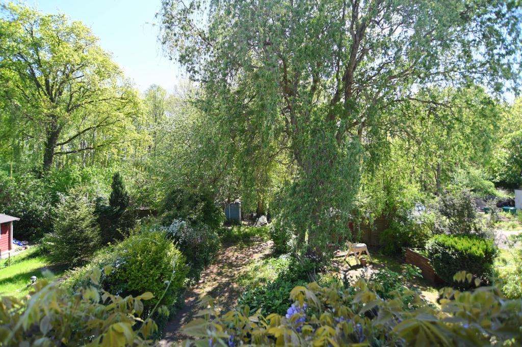 Blick vom Balkon