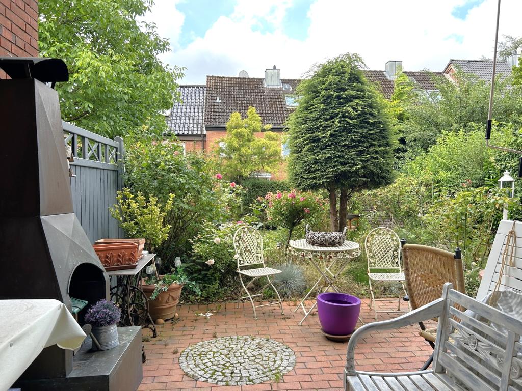 Terrasse vor Küche