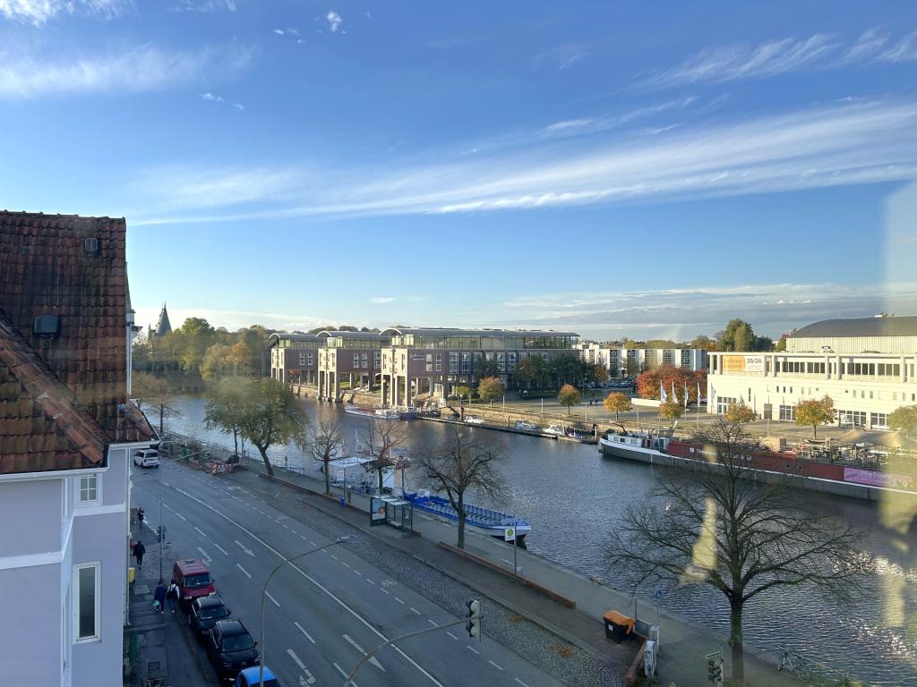 Blick aus dem Schlafzimmer