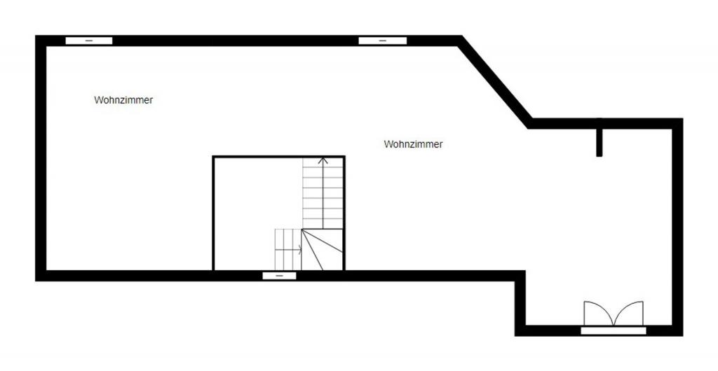 Grundriss Skizze 4. OG