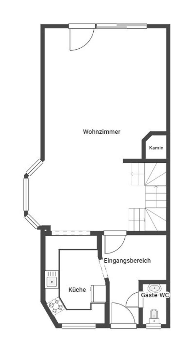Grundriss Skizze EG