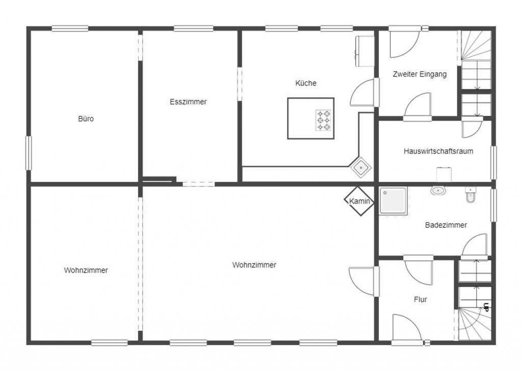 Grundriss Skizze EG