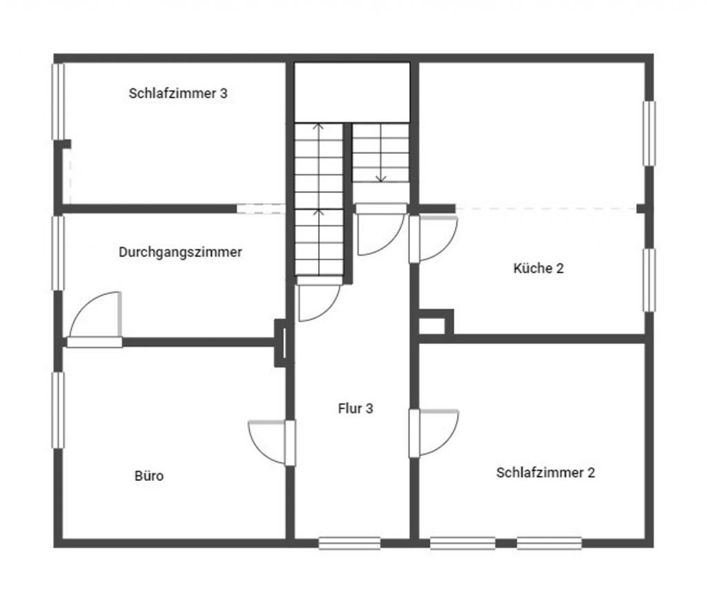 Grundriss Skizze OG