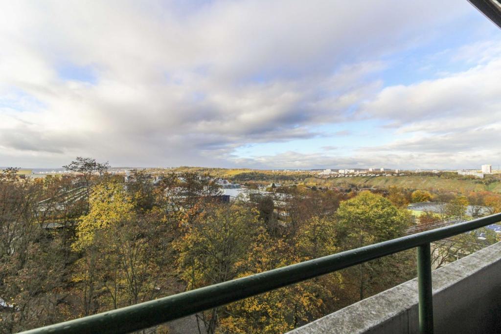 Ausblick Balkon