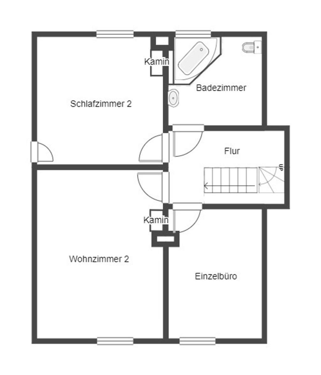 Grundriss Skizze OG