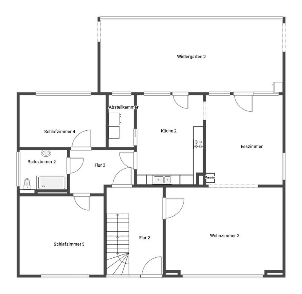 Grundriss Skizze EG