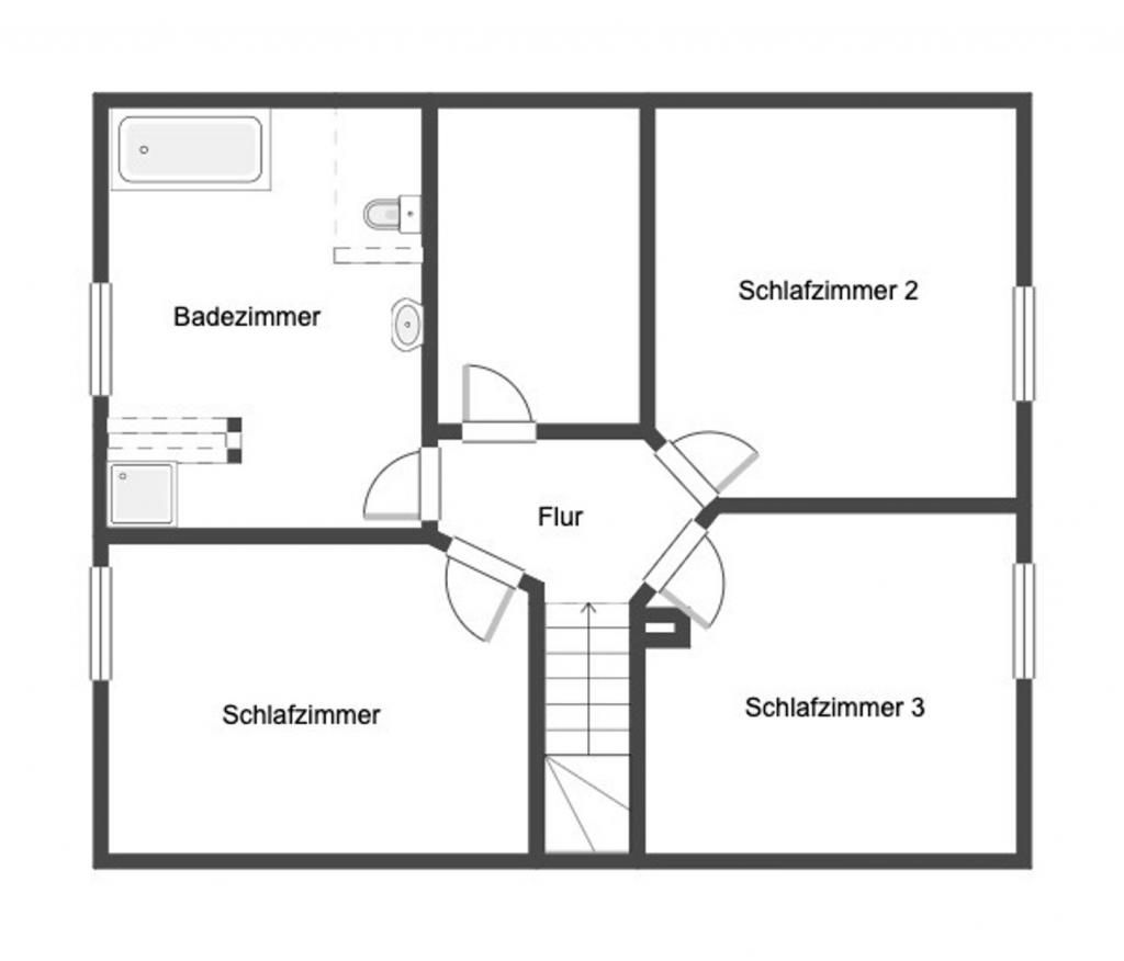 Grundriss Skizze OG