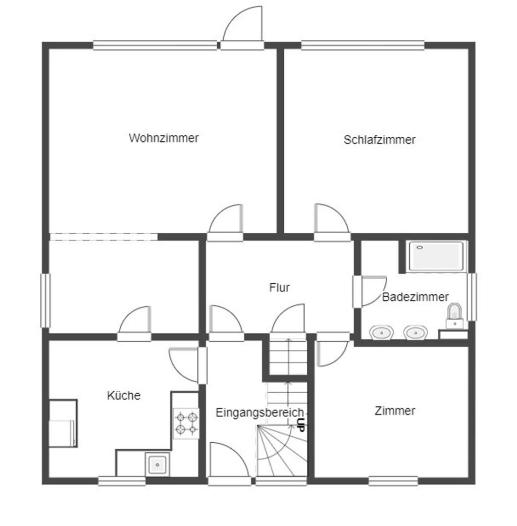 Grundriss Skizze EG