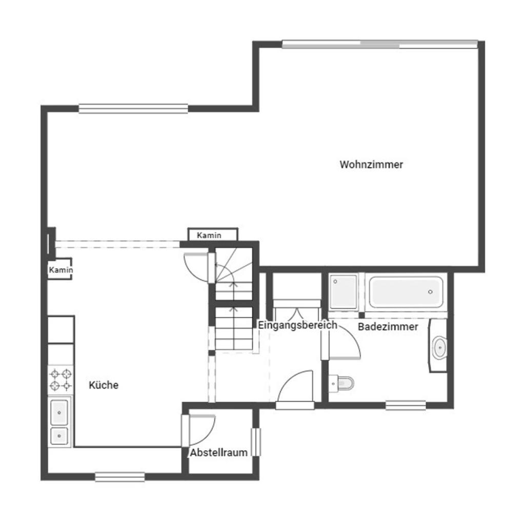Grundriss Skizze EG