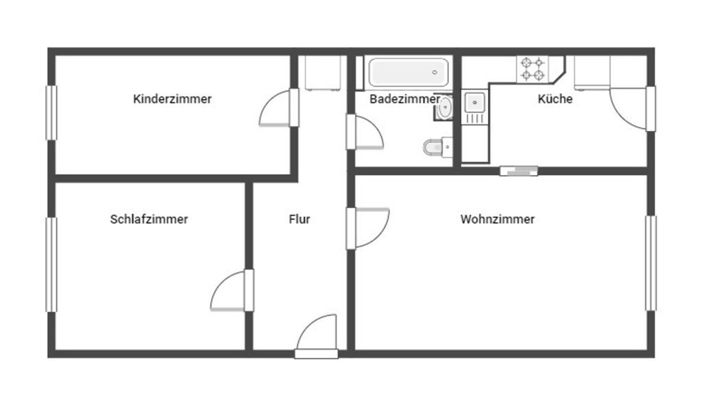 Grundriss Skizze EG