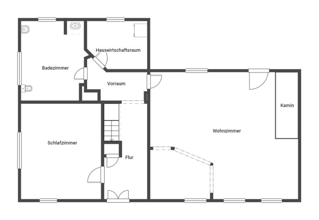 Grundriss Skizze EG