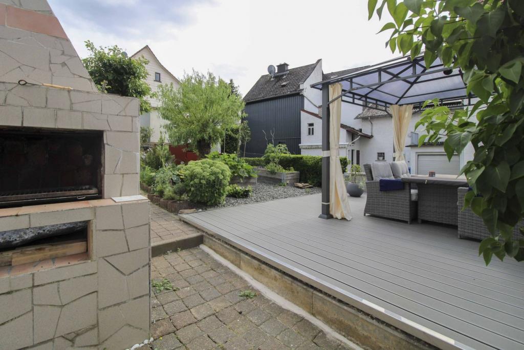 Grill und Terrasse