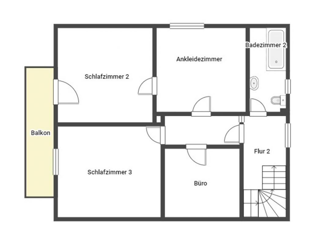 Grundriss Skizze OG