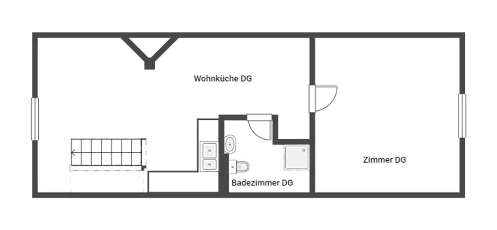 Grundriss Skizze DG