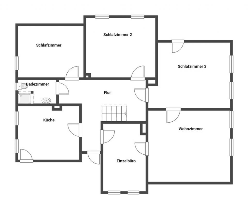 Grundriss Skizze EG